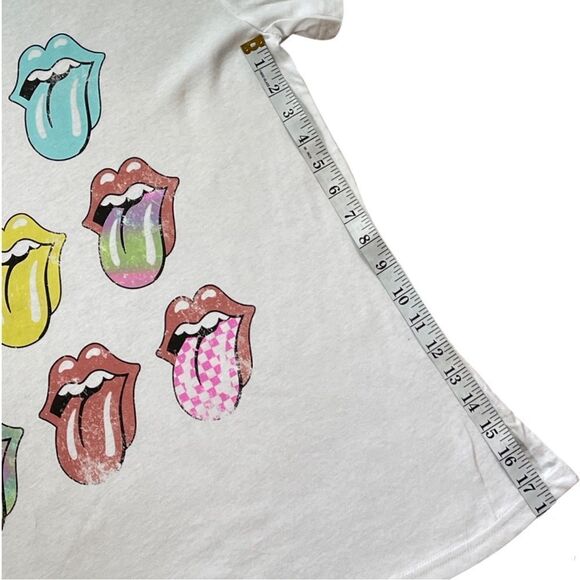 Women's The Rolling Stones Short Sleeve Graphic Boyfriend T-Shirt • XL • NWT - Picture 8 of 9